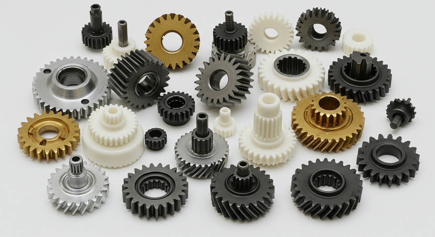 高い技術力で製作したギヤ